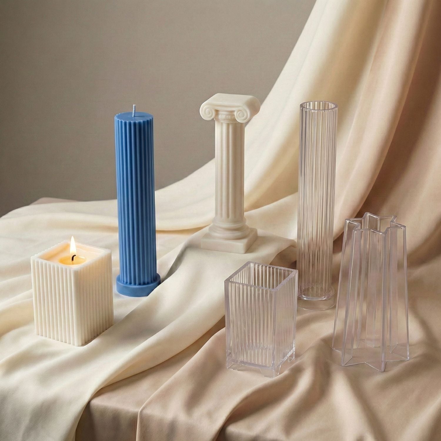 Acrylic Candle Molds