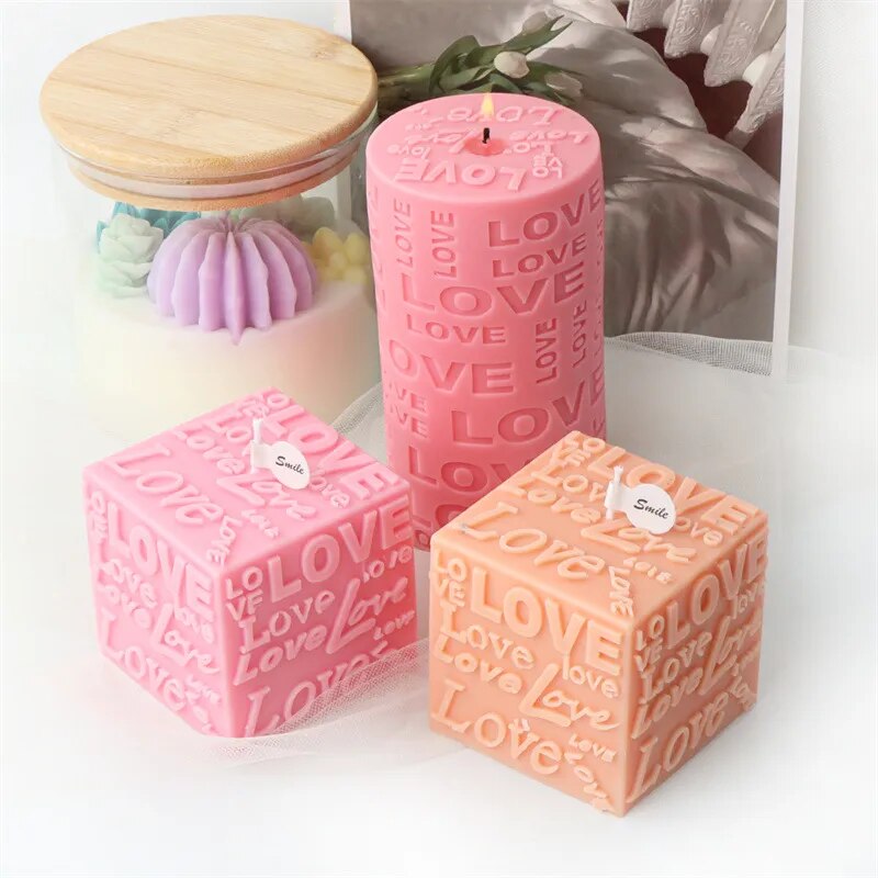 Valentine's Day Candle Molds