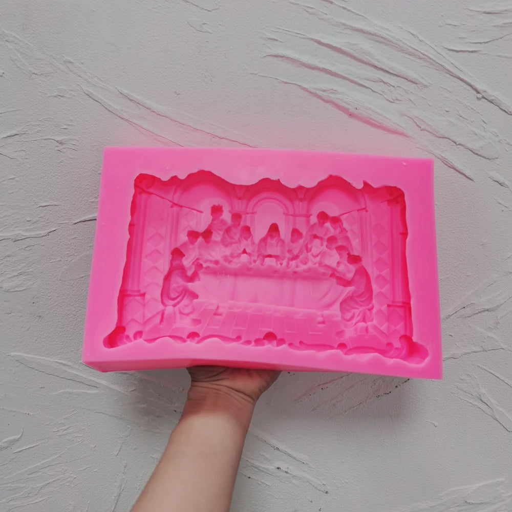 Last Supper Candle Mold