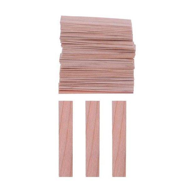 50pcs Wood Wicks For Candles Soy Or Palm Wax Candle Making Candles molds