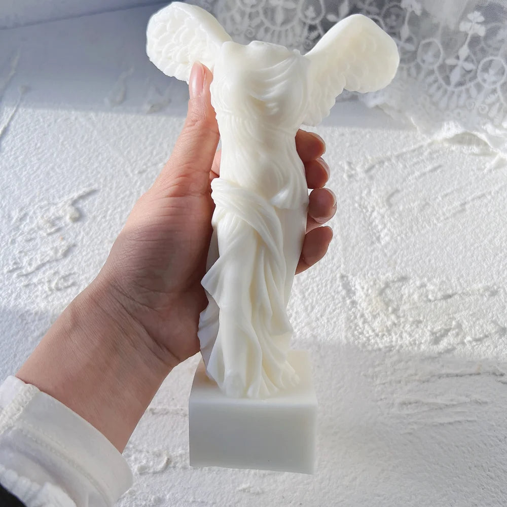 Winged Victory of Samothrace Candle Mold