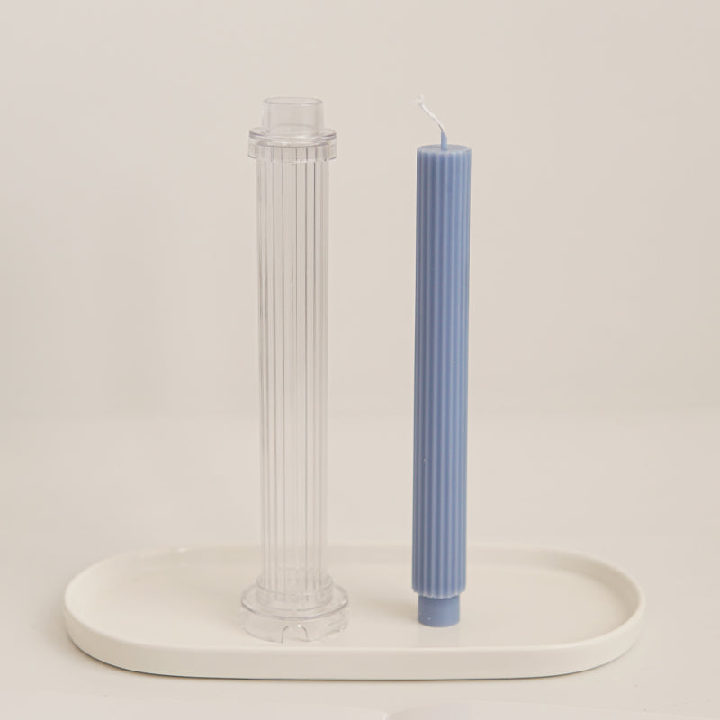 Taper Candle Molds for Twist Stripe Pillar candle making