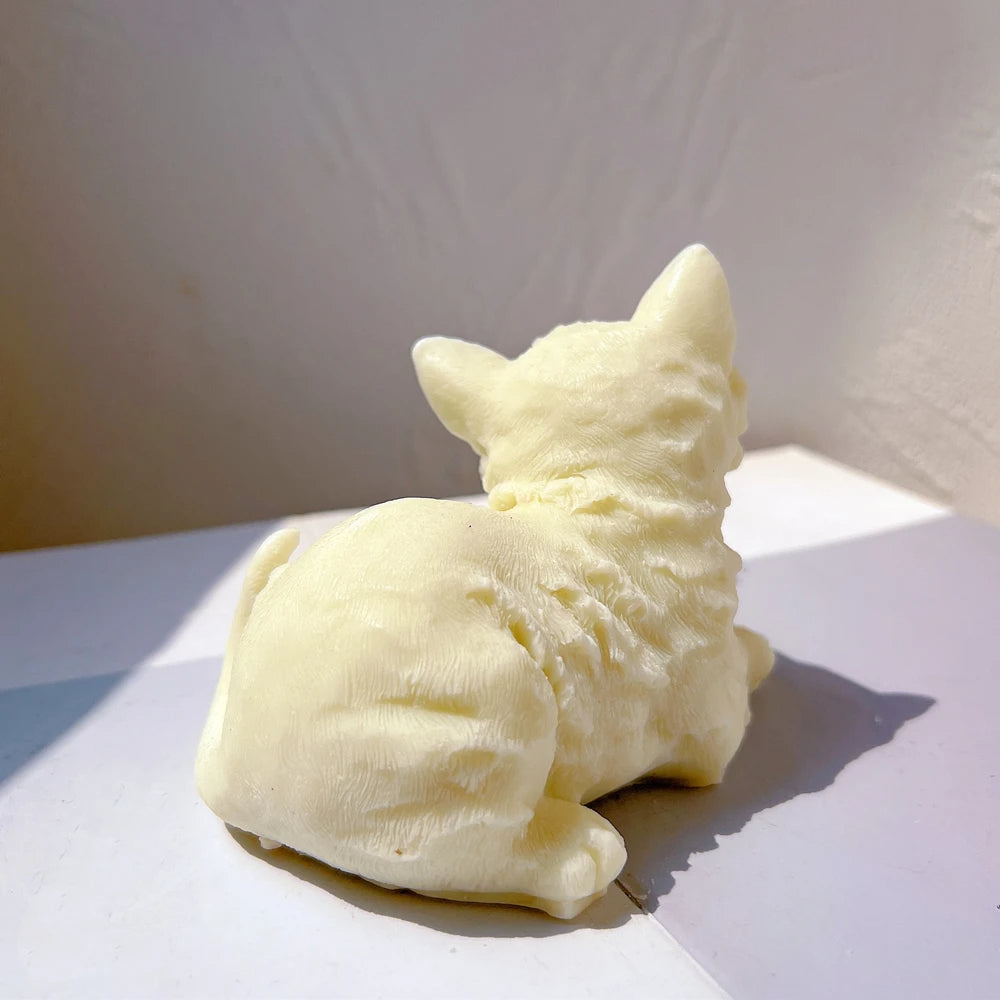 Cute Cat Shapes Candle Silicone Mold