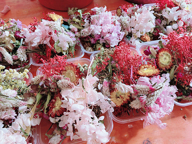 Aromatherapy Dry Flowers for DIY Floating Candle