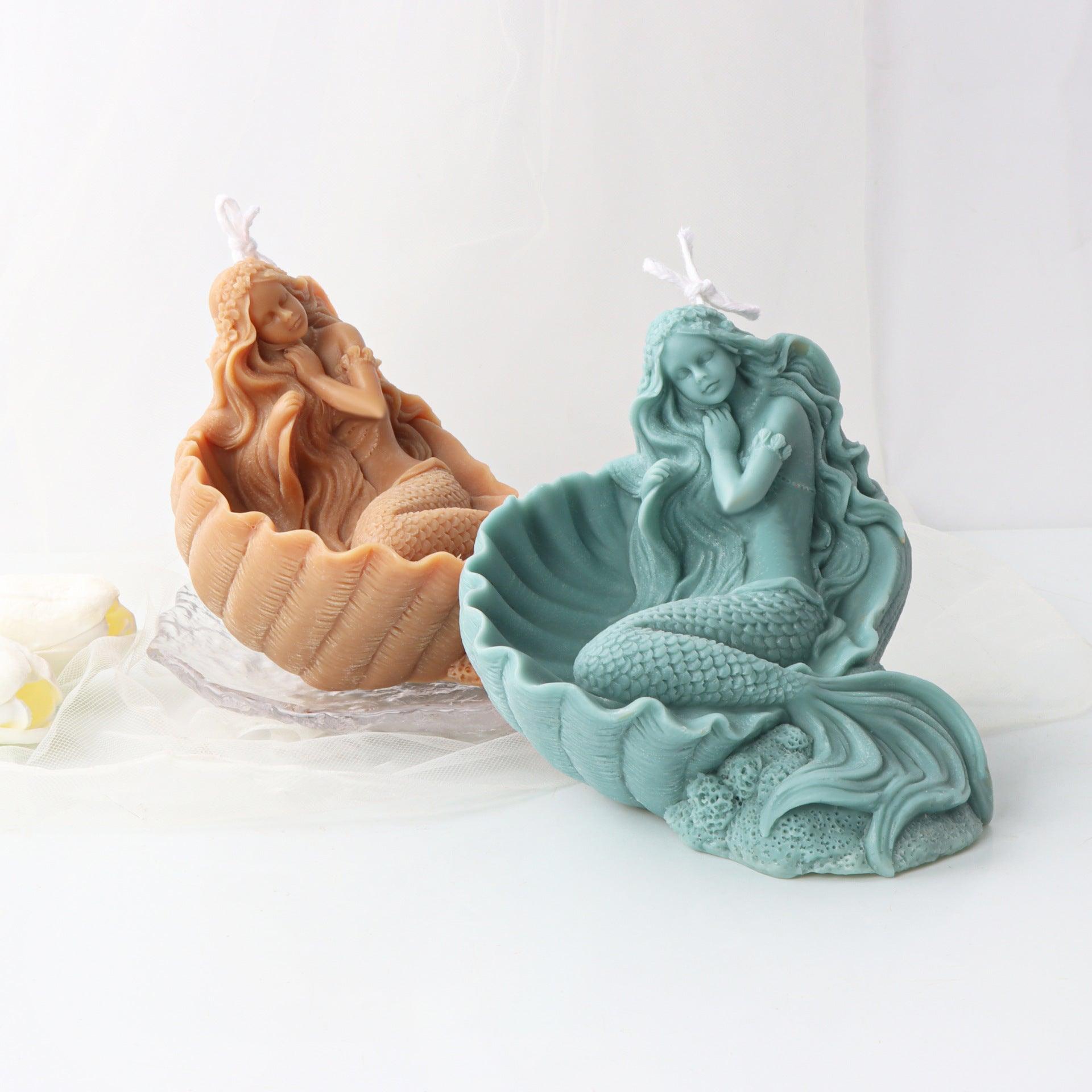Astronaut Mermaid and Goddess DIY Candle Mold Candles molds