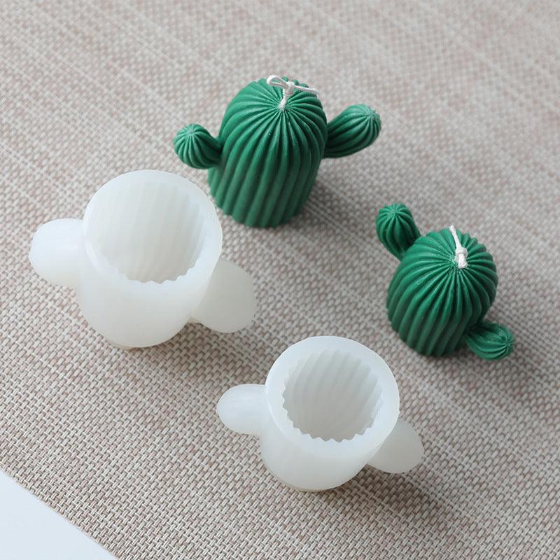 Cactus Shape Silicone Candles Mold