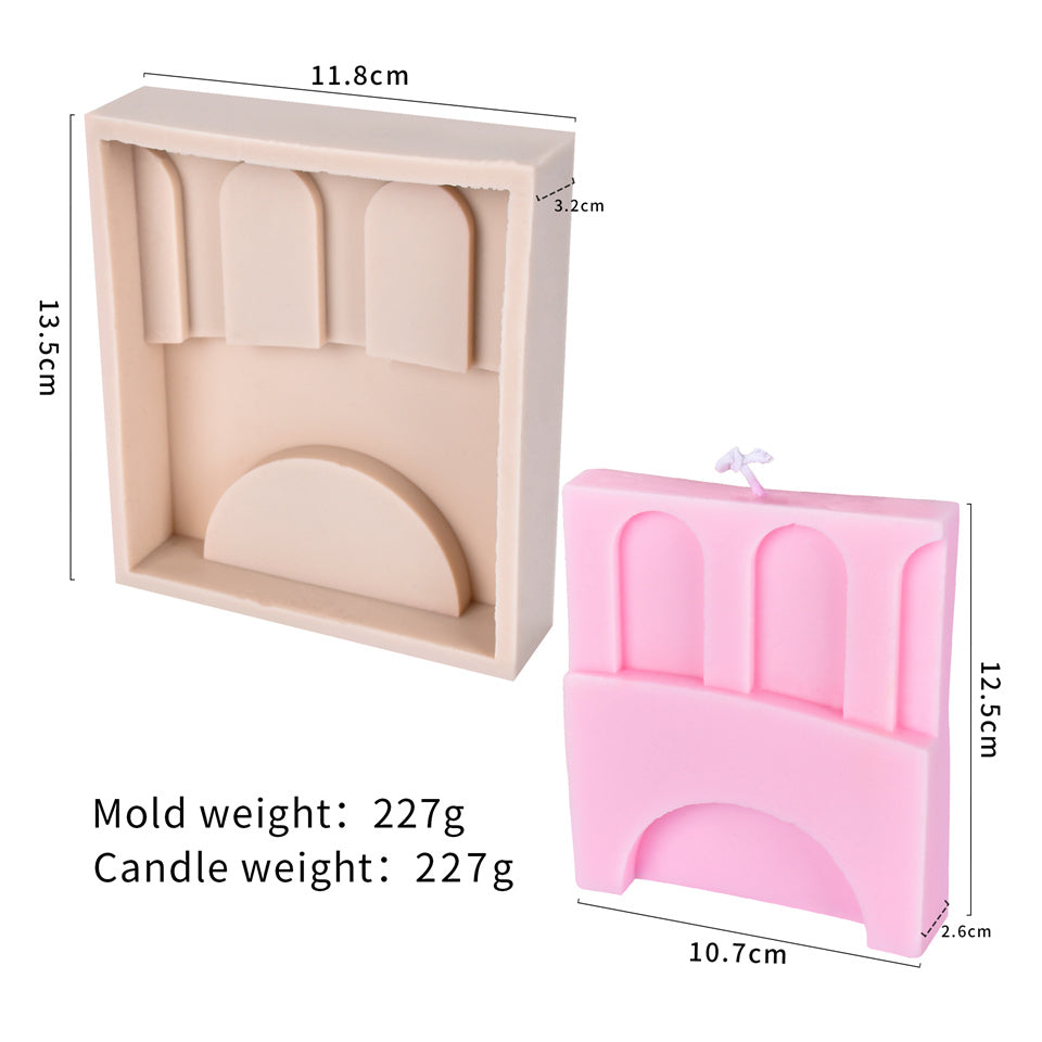 Capture the Mystique: Ancient Greek Ruins Candle Molds Candles molds