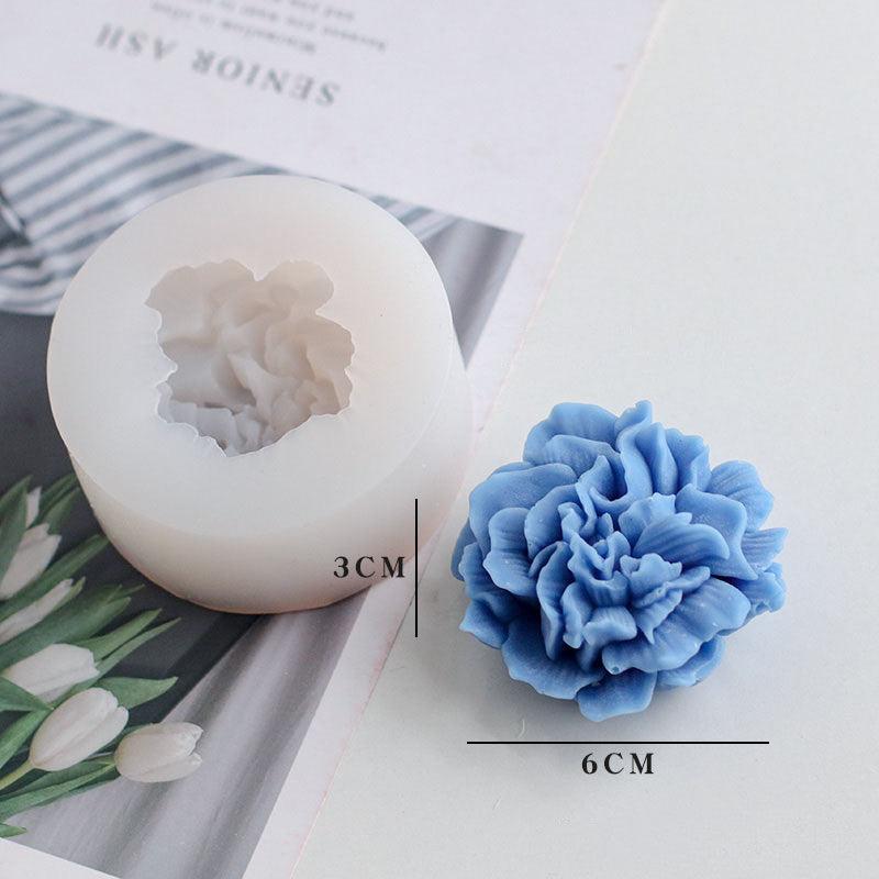 Carnation Flower Candle Mold Candles molds