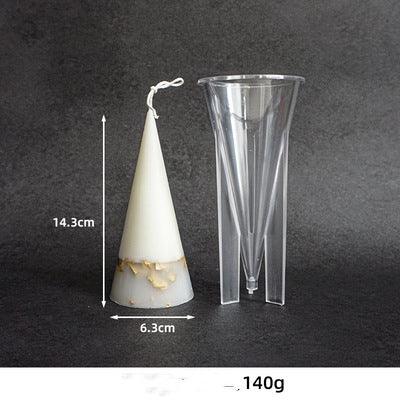 Columnar Aromatherapy Crystal Clear Plastic Molds for Candles Candles molds