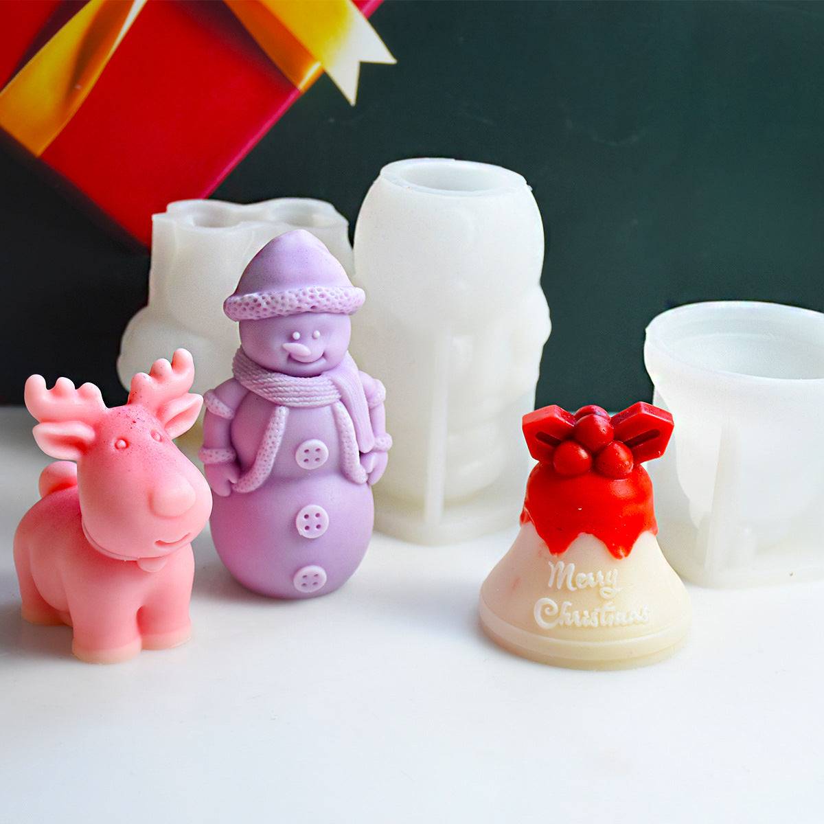 Craft Magical Memories with DIY Christmas Candle Mold Candles molds