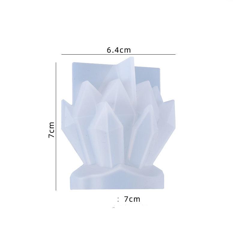 Crystal Spikes Candle Mold Candles molds