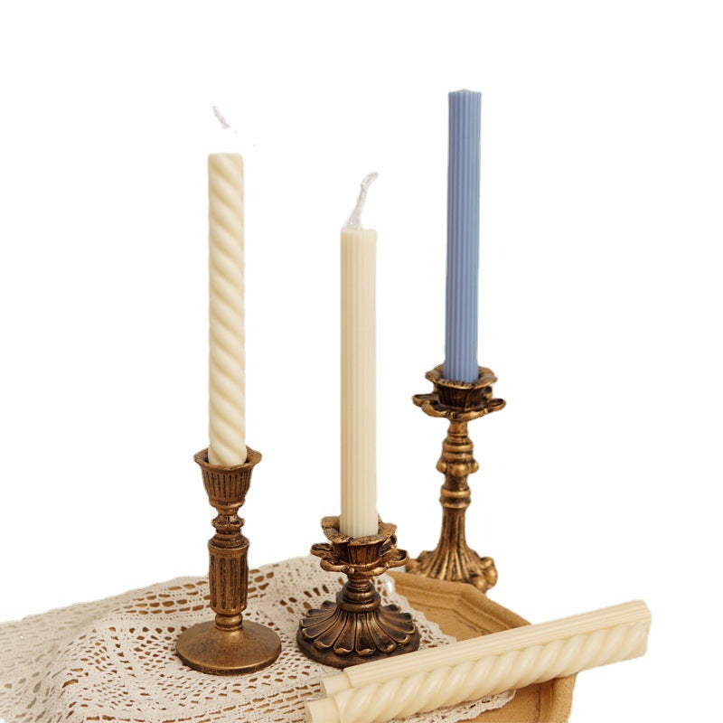 DIY Aromatherapy Candle Spiral Long Rod Acrylic Mold Candles molds