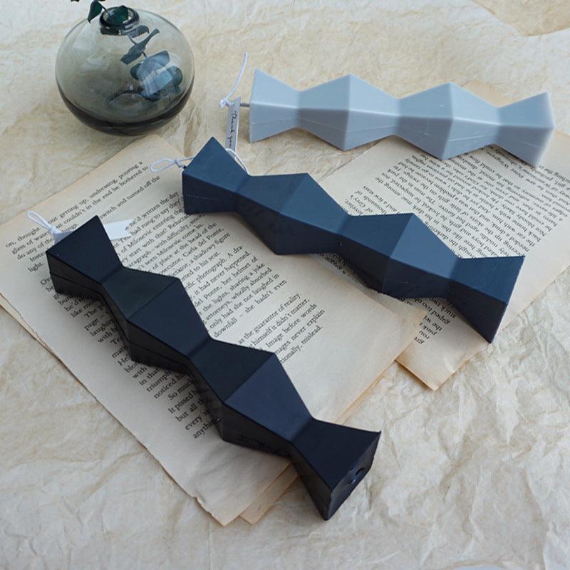 Geometric abstract candle Mold Candles molds