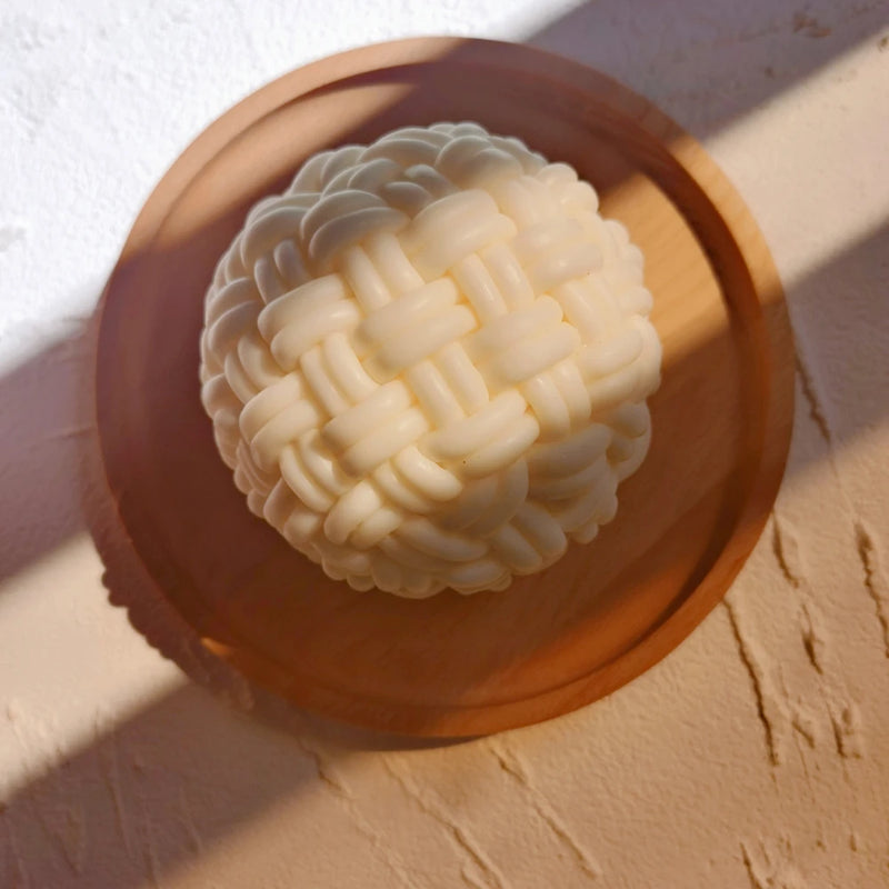 Yarn Ball Silicone Candle Mold