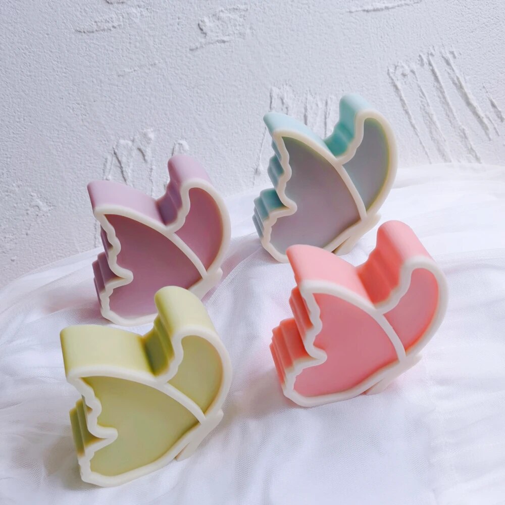 3D Cute Butterfly Candle Silicone Mold