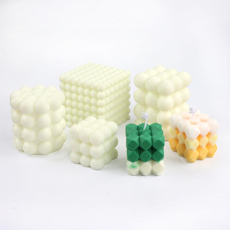 Rubik's Cube Diamond Face Aromatherapy Candle Mold Candles molds