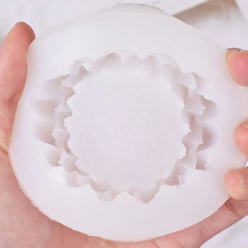 Sunflower Candle Silicone Mold