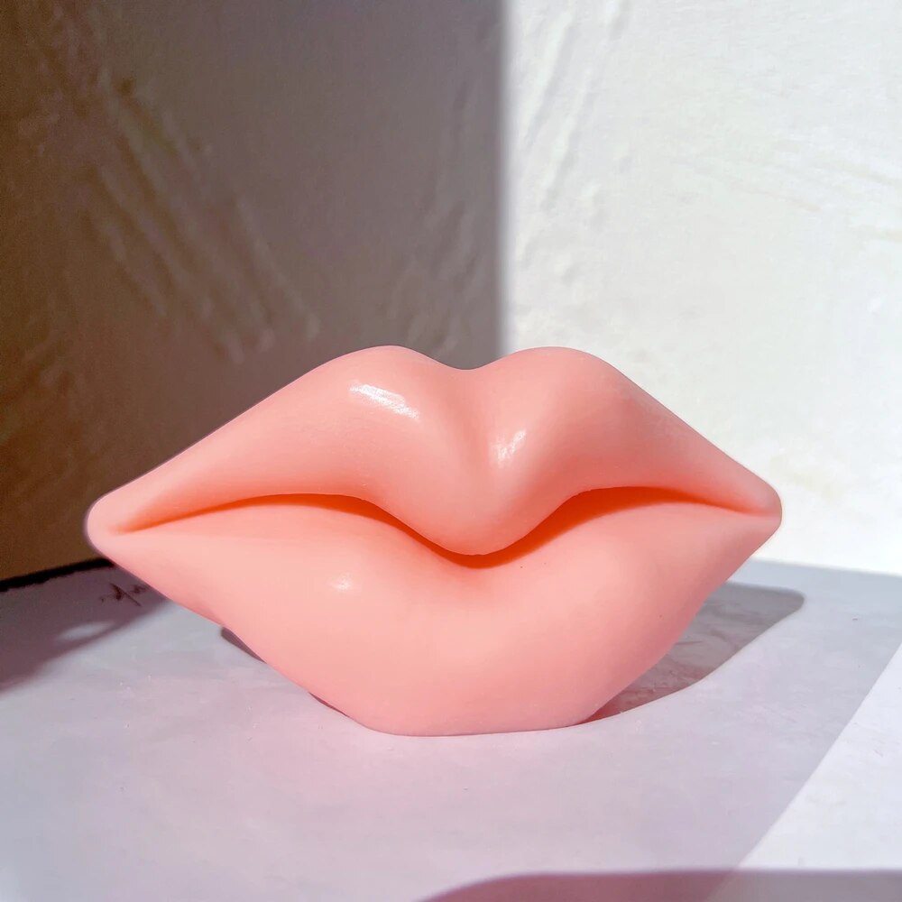 Kiss Lips Candle Silicone Mold