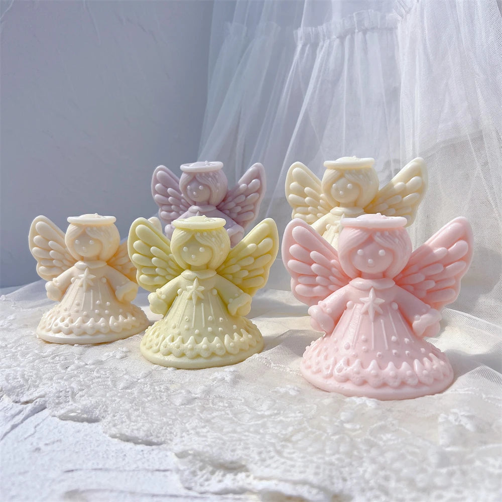 Christmas Angel Candle Mold