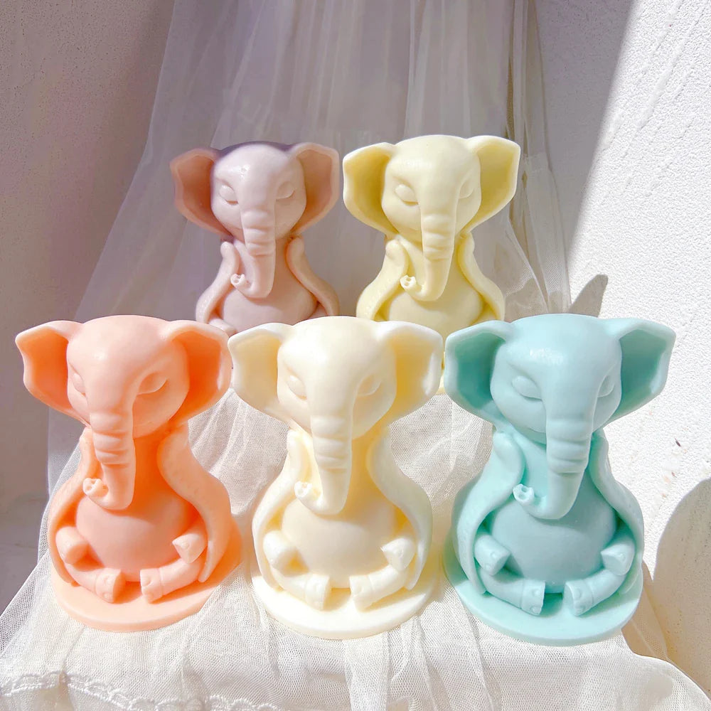 Elephant Candle Mold