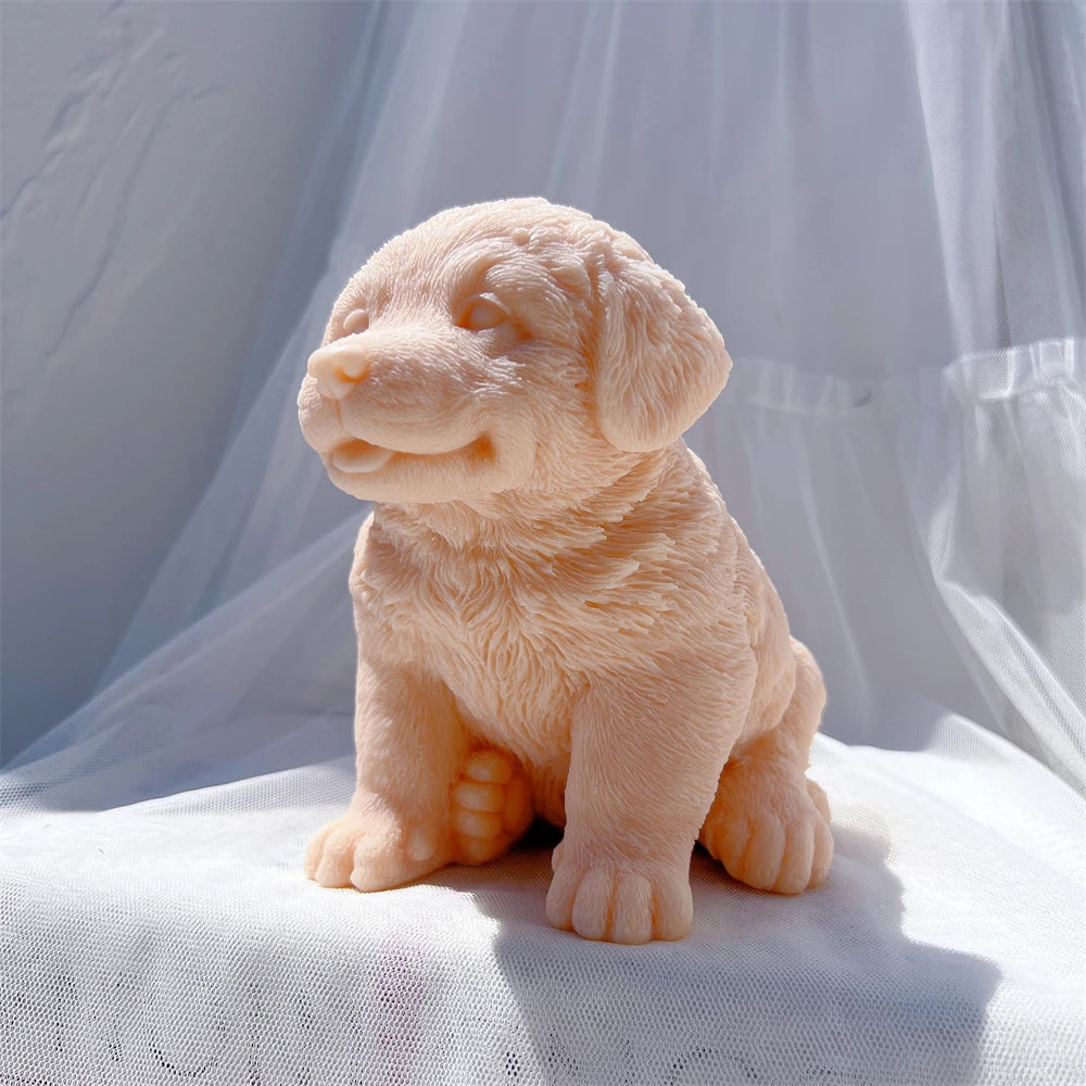 Bernese Mountain Dog Silicone Candle Mold