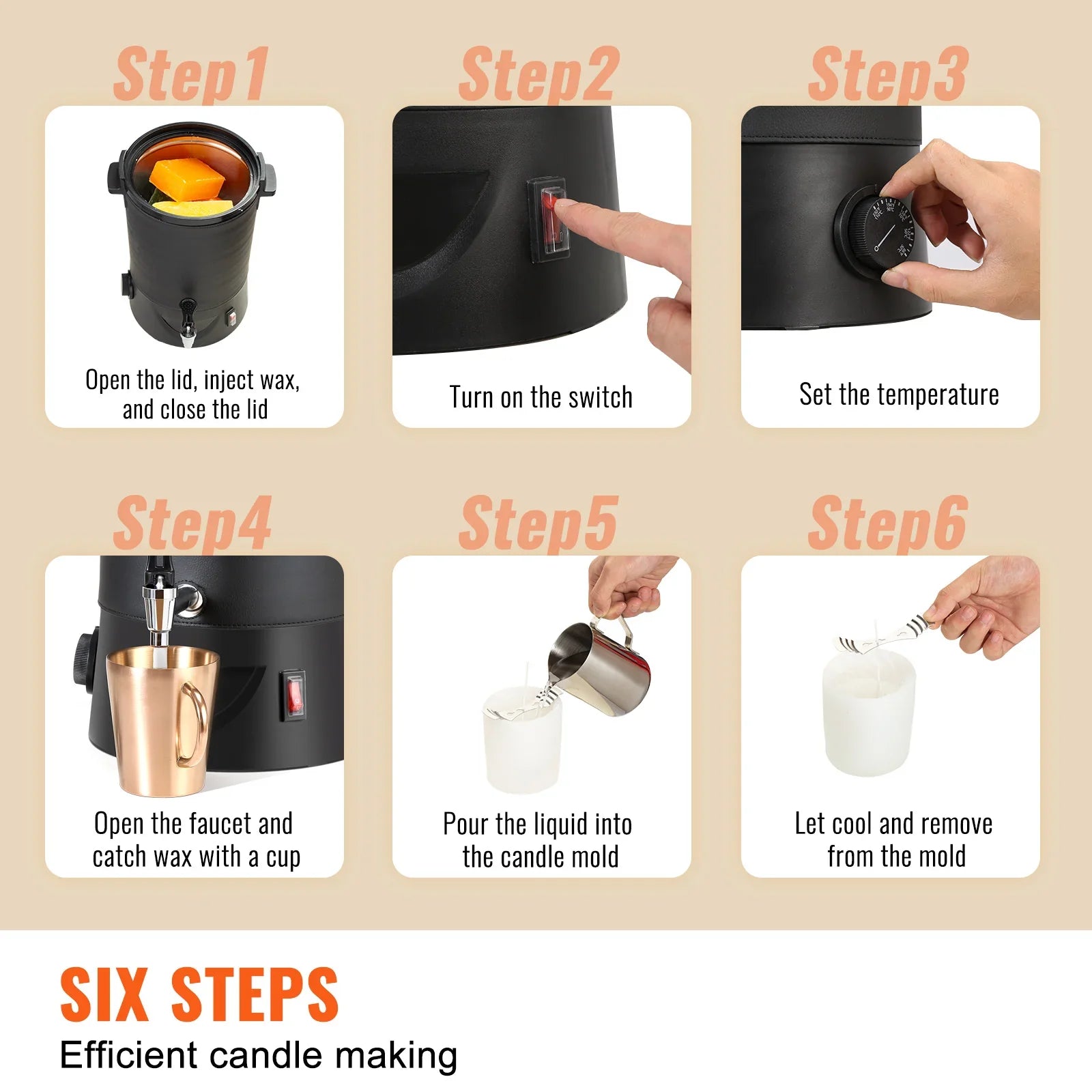 Wax Melter for Candle Making