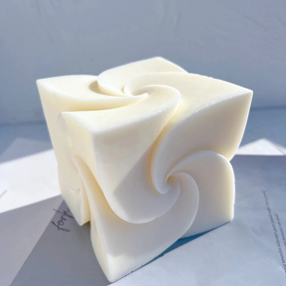 Windmill Square Cube Candles Mold