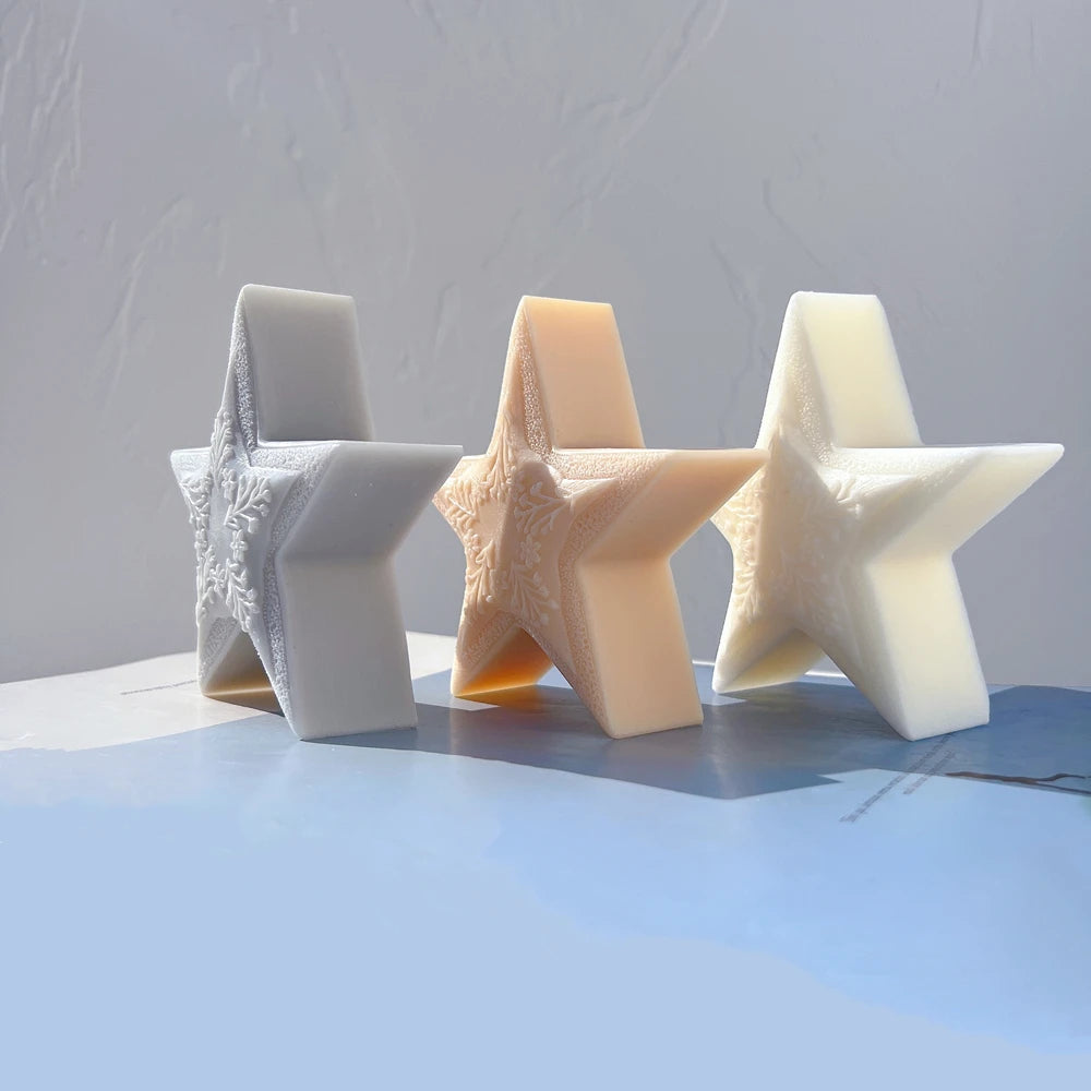 Star Silicone Candle Mold for Ramadan & Eid Decor