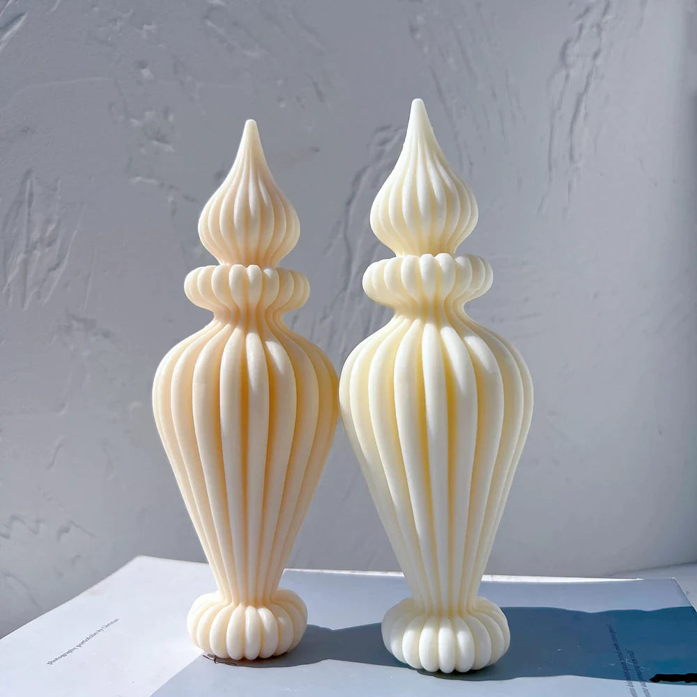 Irregular Pillar Candle Mold