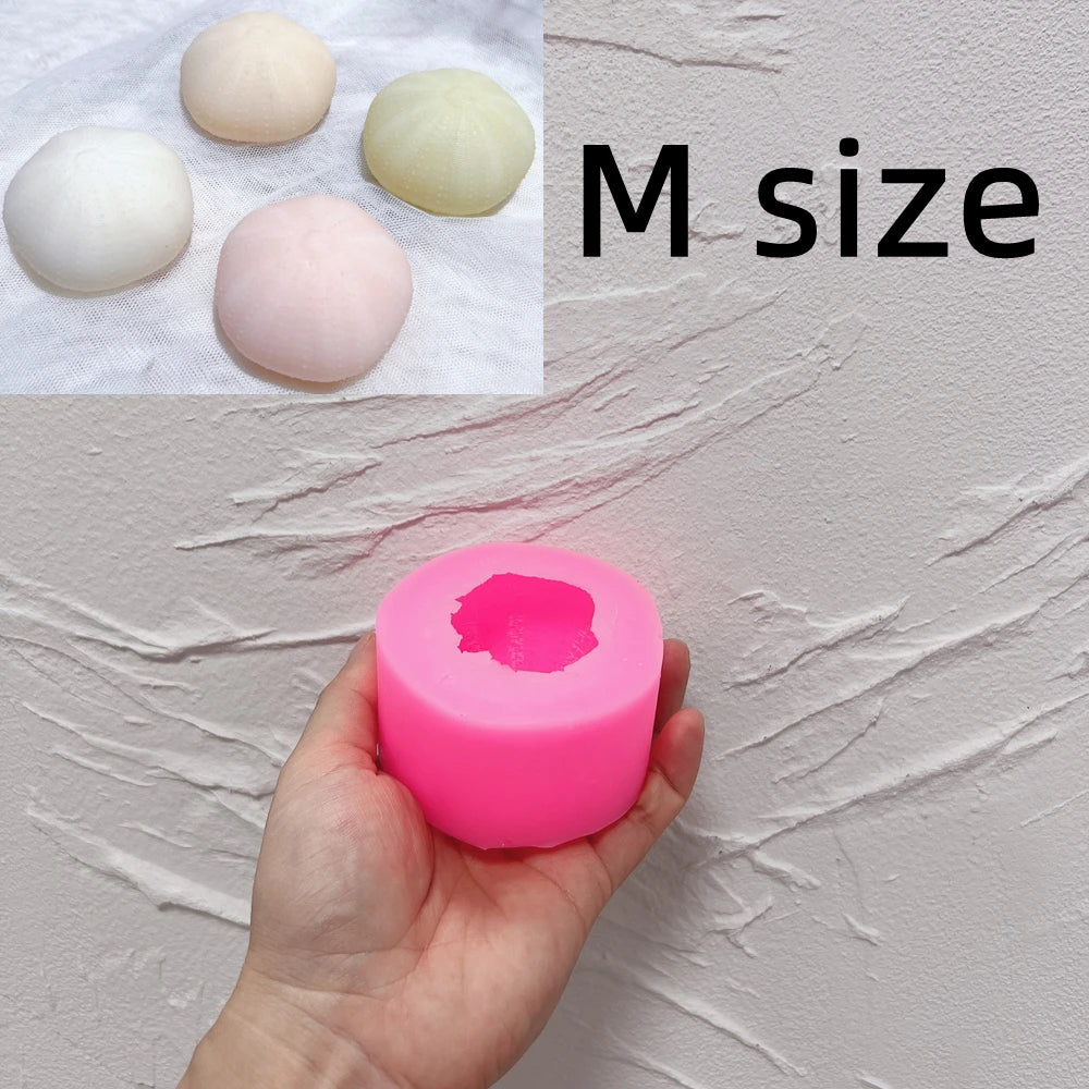 Starfish & Seashells Silicone Candle Mold – Coastal Theme Wax Mold