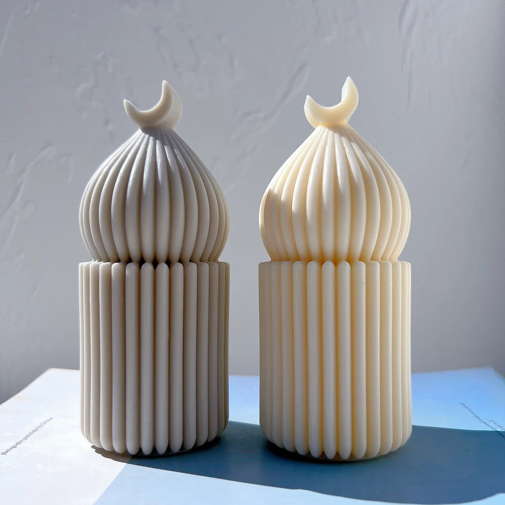 Ramadan Décor Pillar Candle Silicone Mold