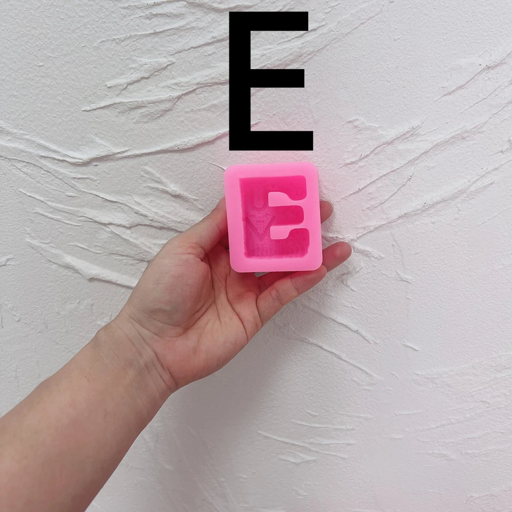 Gingerbread Alphabet & Numbers Silicone Mold