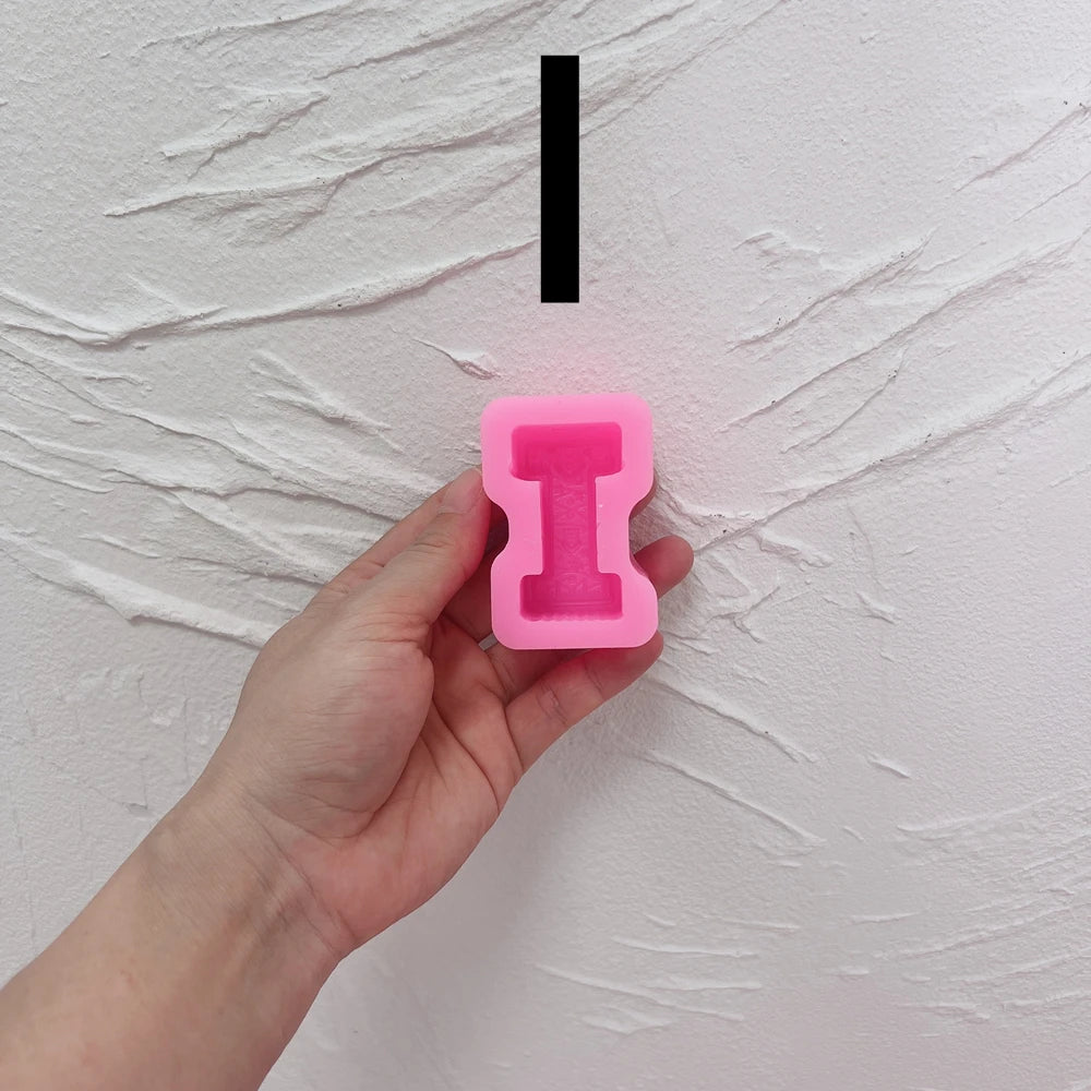 Gingerbread Alphabet & Numbers Silicone Mold