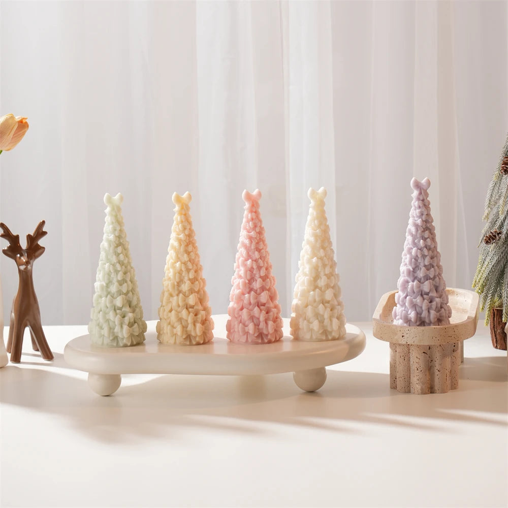 Christmas Bow Tree Silicone Mold