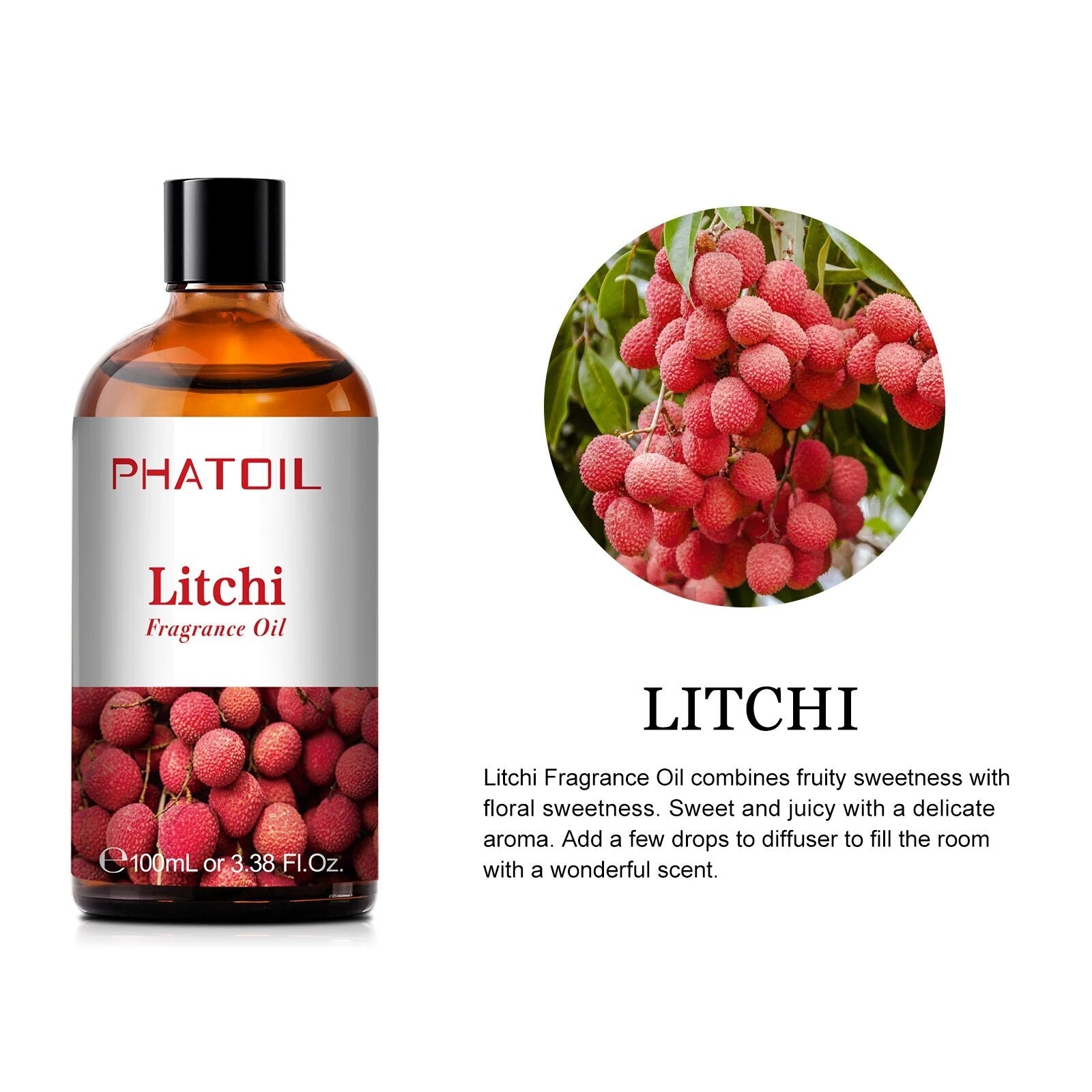 100ML Fruits Fragrance Oil for Candle Soap Making