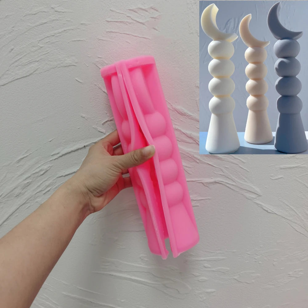 Islamic Ramadan Decor Silicone Candle Mold