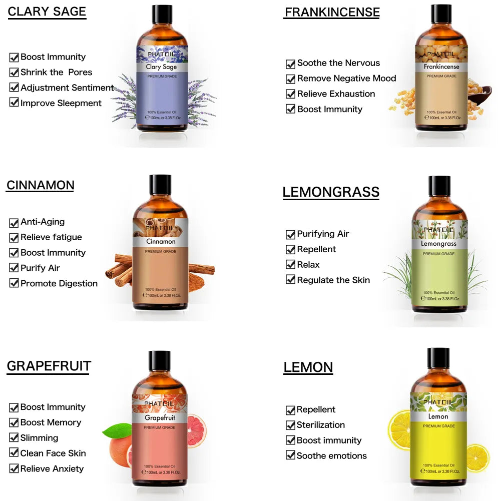 100ml Essential Oils for Candle Making DIY