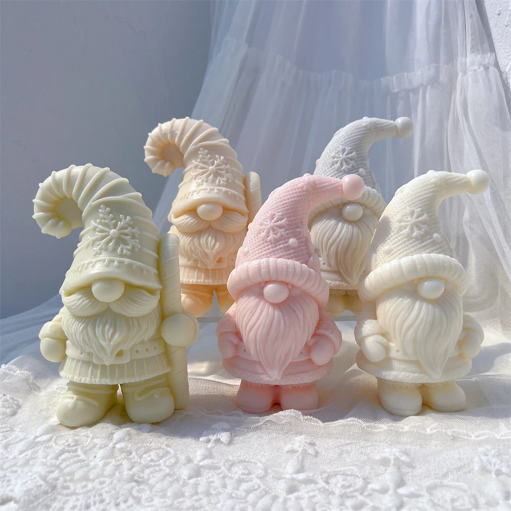 Christmas Gnome Candle Mold