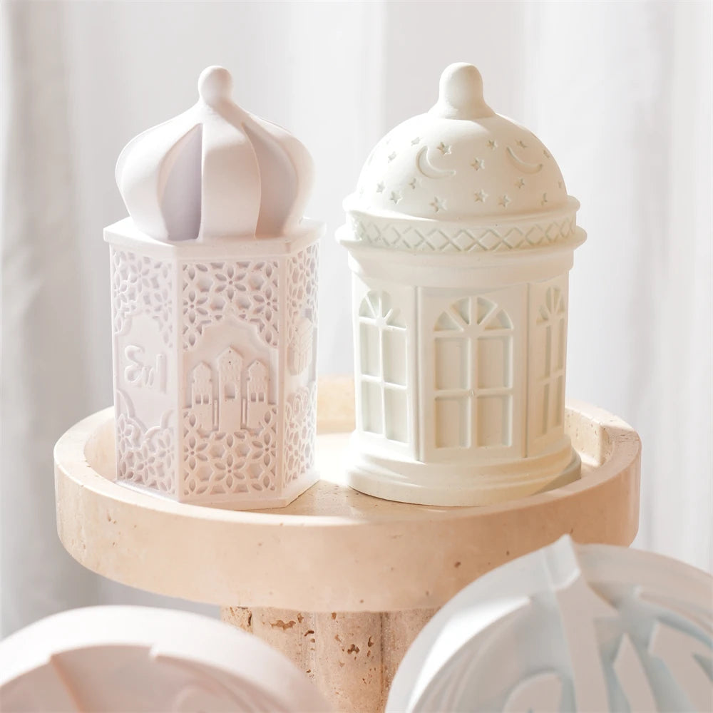 Islamic Ramadan Decor Silicone Candle Mold