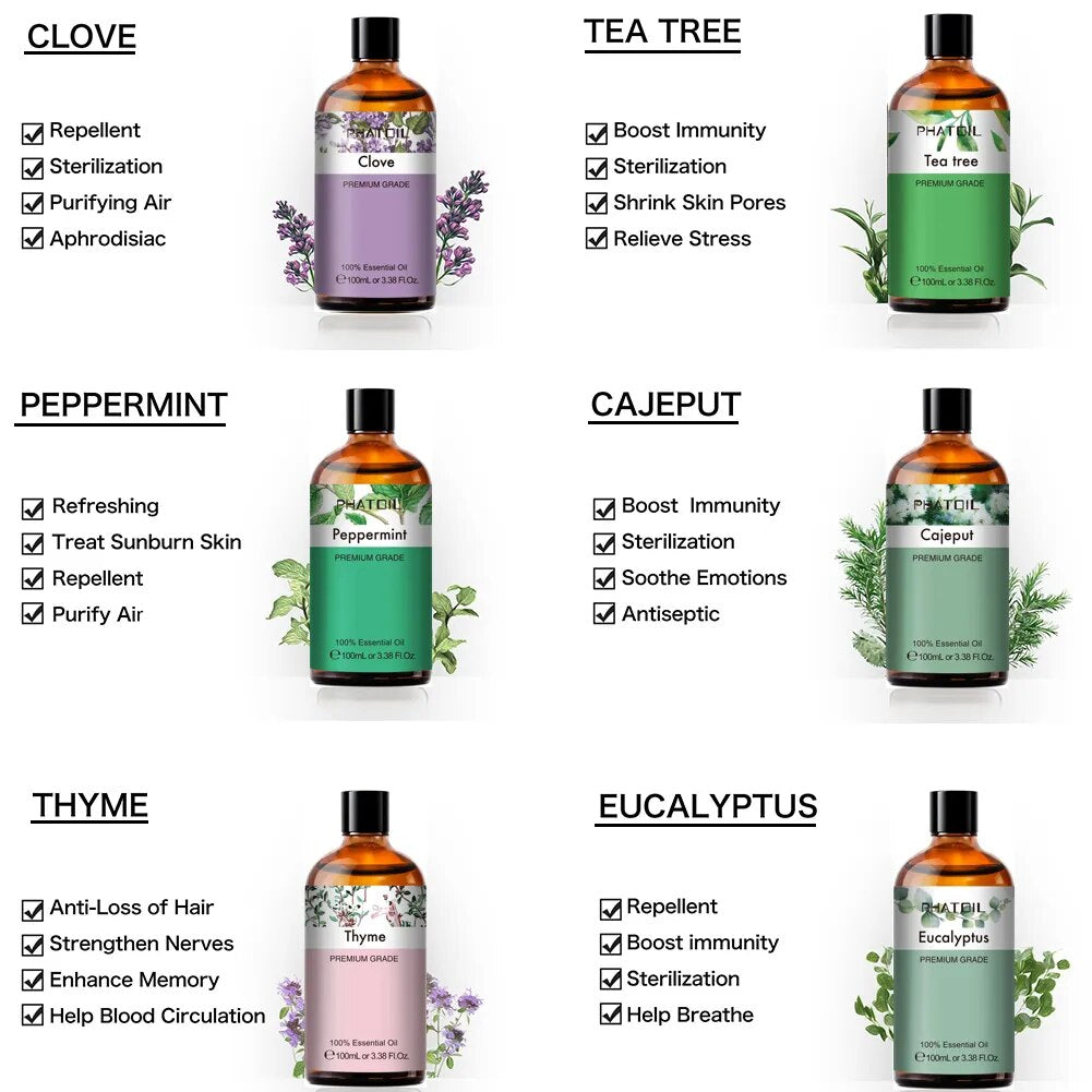 100ml Essential Oils for Candle Making DIY