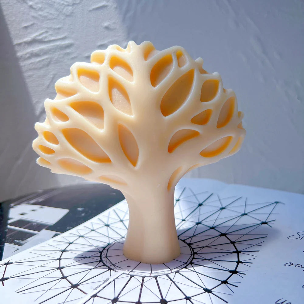 Tree Candle Mold Silicone