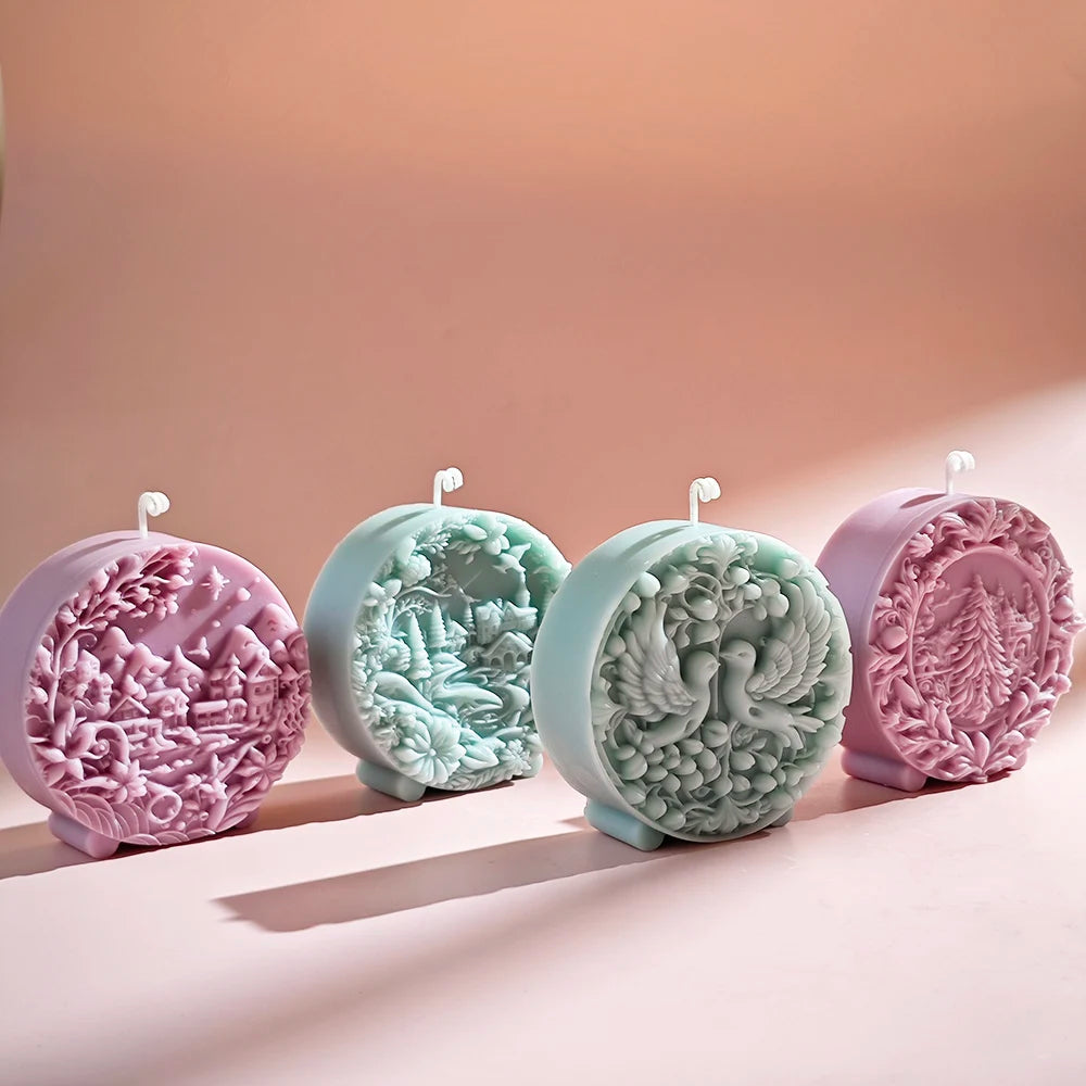 Secret Realm Christmas Forest Molds for Candle