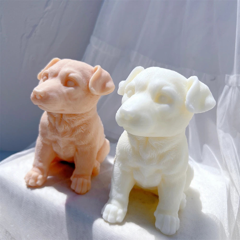 Retriever Dog Candle Mold