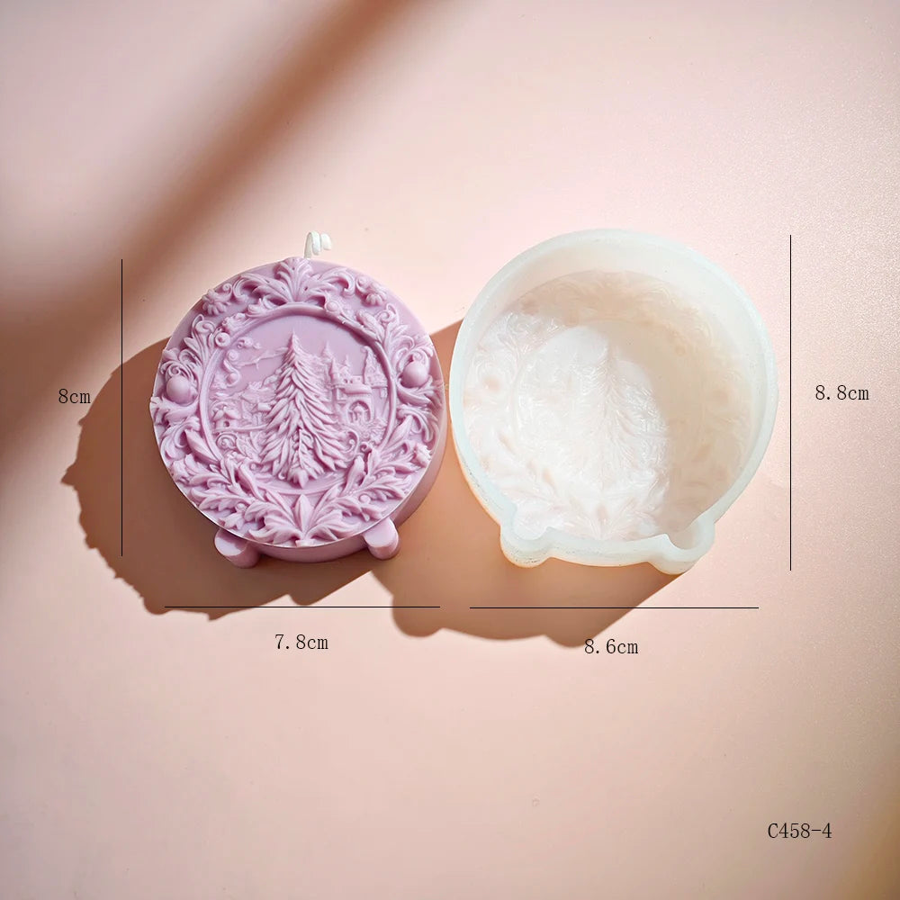 Secret Realm Christmas Forest Molds for Candle