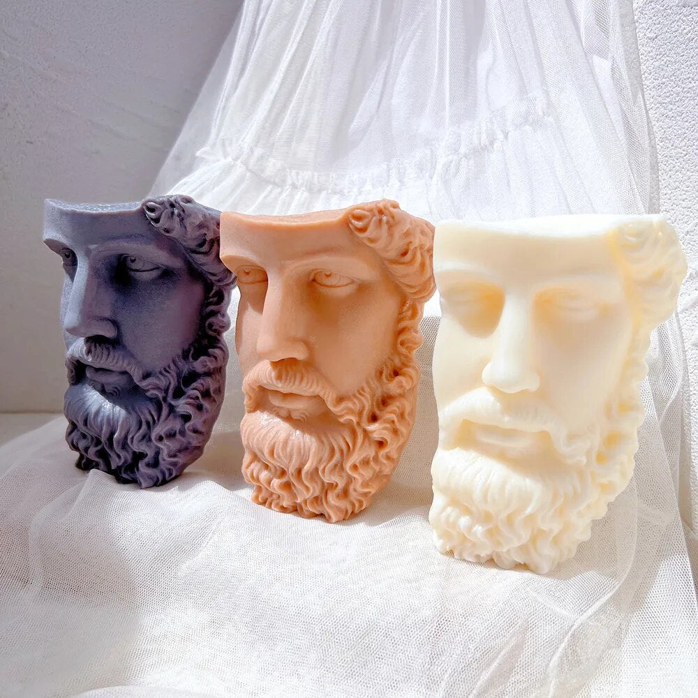 Michelangelo Inspired Candle Mold