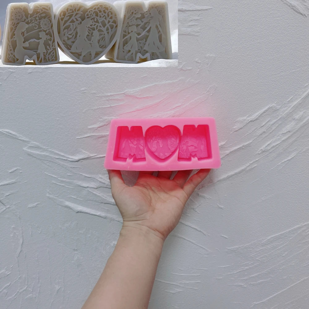 DAD & MOM Candle Mold