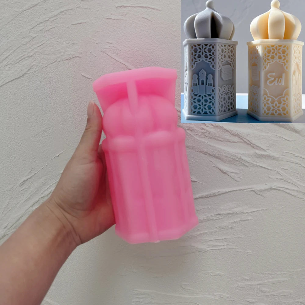 Eid Mubarak Lantern Candle Mold