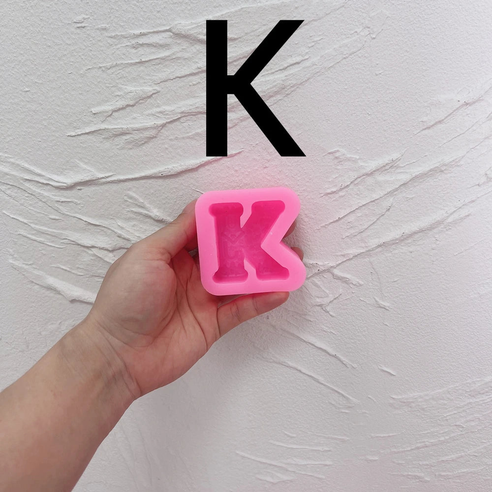 Gingerbread Alphabet & Numbers Silicone Mold