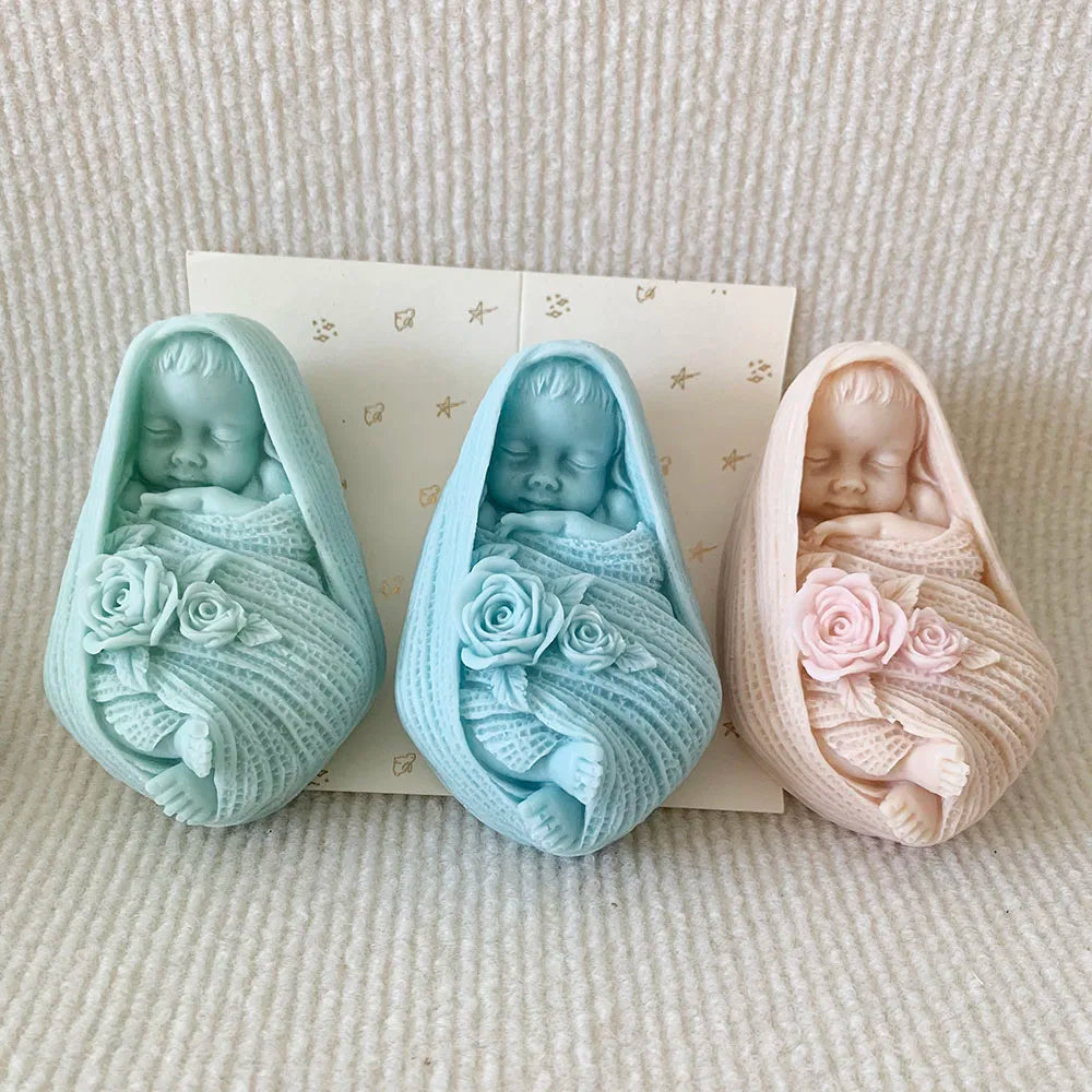 Rose Baby Silicone Mold