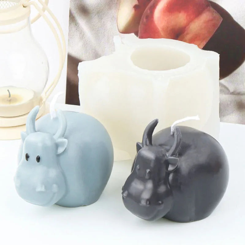 Cartoon Candle Mold Silicone